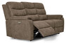 Lazy - 3-sits soffa, el-recliner - Beige