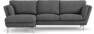 Madison Lux - 2-sits soffa med schäslong vänster - Vit
