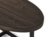 Woodenforge - Soffbord, 130x70x50 cm - Svart