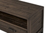 Woodenforge - Tv-bänk, 120x45x55 cm - Svart