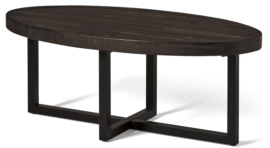 Woodenforge - Soffbord, 130x70x50 cm - Svart