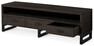 Woodenforge - Tv-bänk, 175x45x55 cm - Svart