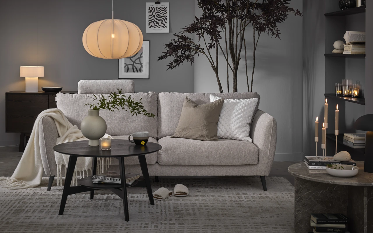 Ester - Soffbord, Ø 85 H 50 cm - inspiration