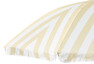 Stripe - Parasoll, Ø180 cm  - Gul