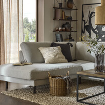 Willow - 3-sits soffa med divan vänster, fast klädsel - inspiration