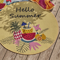 Summer - Tuftad matta, Ø80 cm - inspiration