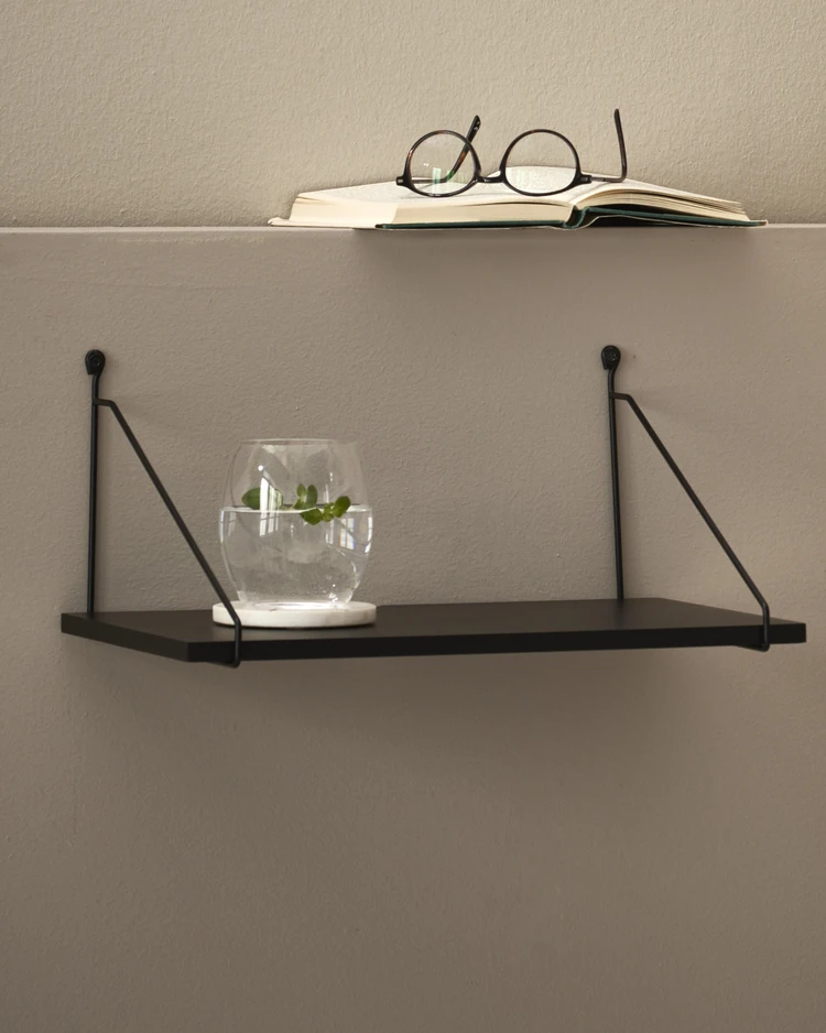 Nimo - Vägghängt sängbord, 40x26x18 cm - inspiration