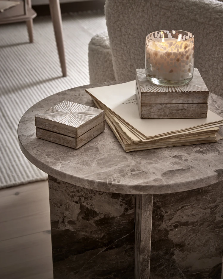 Ace - Sidobord, Ø 50 H50 cm - inspiration