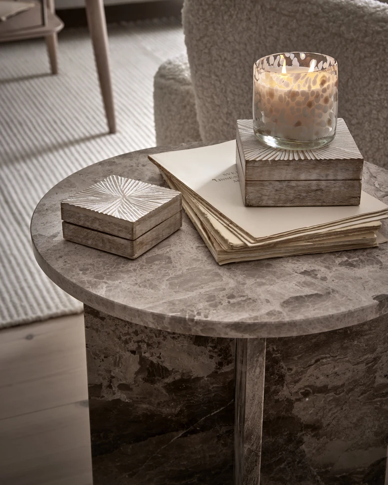 Ace, Sidobord, Ø 50 H50 cm