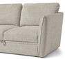 Öland - Bäddsoffa med schäslong vänster - Beige