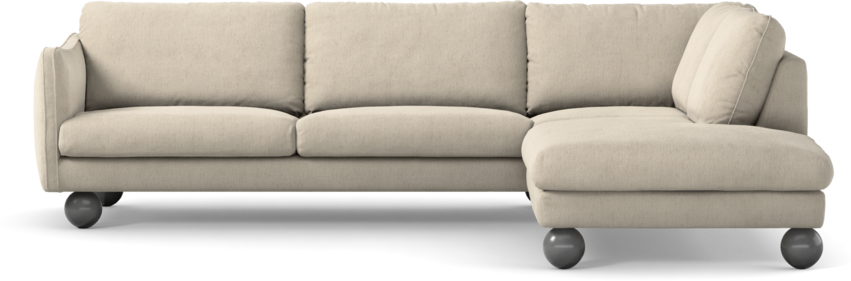 Madison Lux - 3-sits soffa med divan höger - Beige