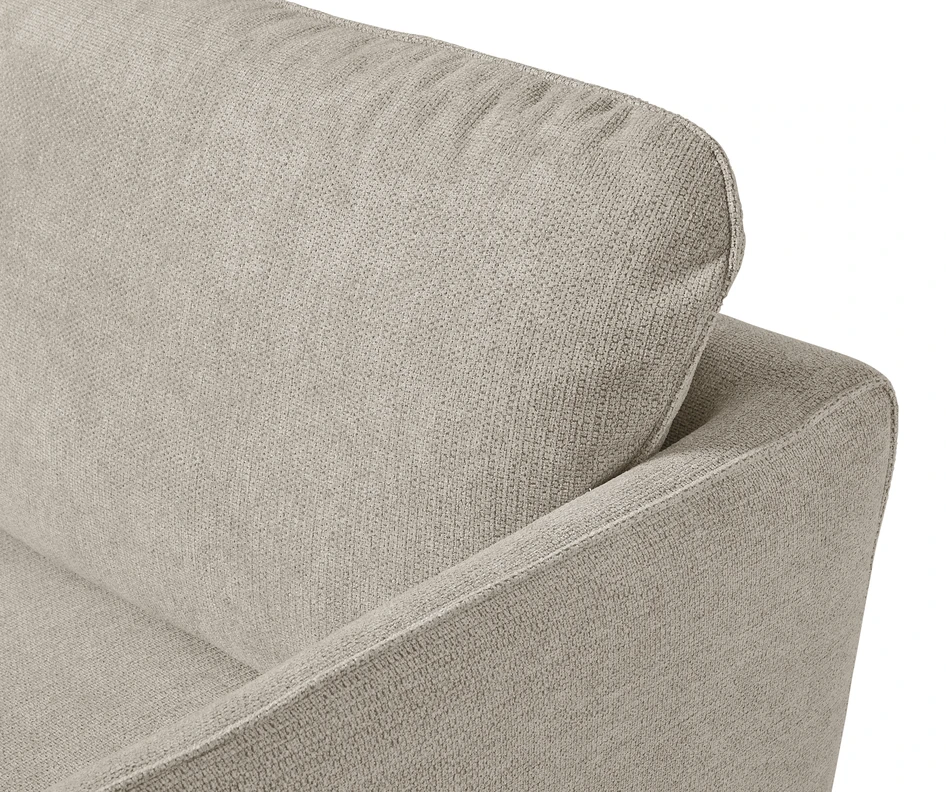 Öland - Bäddsoffa med schäslong vänster - Beige