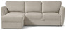 Öland - Bäddsoffa med schäslong vänster - Beige