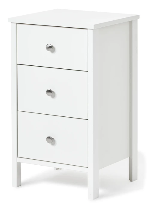 Story, Sängbord med 3 lådor, 40x37x70 cm