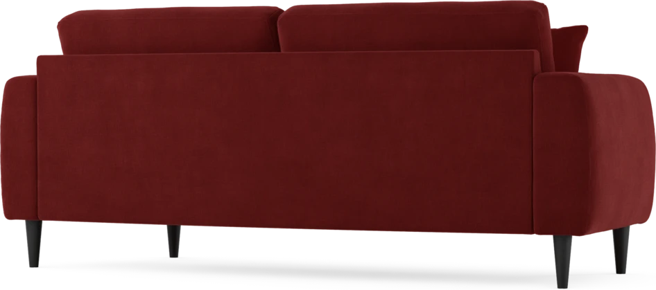 Eden - 2,5-sits soffa svängd - Röd