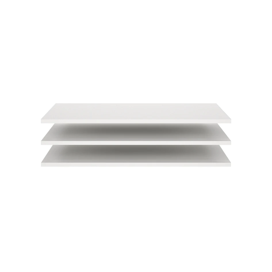 Catania - Hyllplan till garderob, 3-pack passar garderob B 178,5 cm - Vit