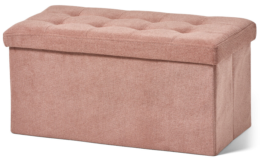 Marja - Puff, B 76 cm - Rosa