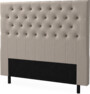 Delux Pikerad XL - Sänggavel, 90-210 cm - Beige
