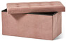 Marja - Puff, B 76 cm - Rosa