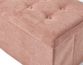 Marja - Puff, B 76 cm - Rosa