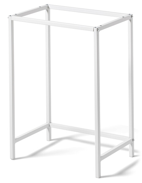 Plint - Underrede till sängbord som passar Plint sängbord vägghängt artnr M2268291, M2268292 & M2268293, 39x26,5x55 cm - Vit