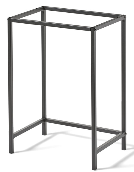 Plint - Underrede till sängbord som passar Plint sängbord vägghängt artnr M2268291, M2268292 & M2268293, 39x26,5x55 cm - Svart