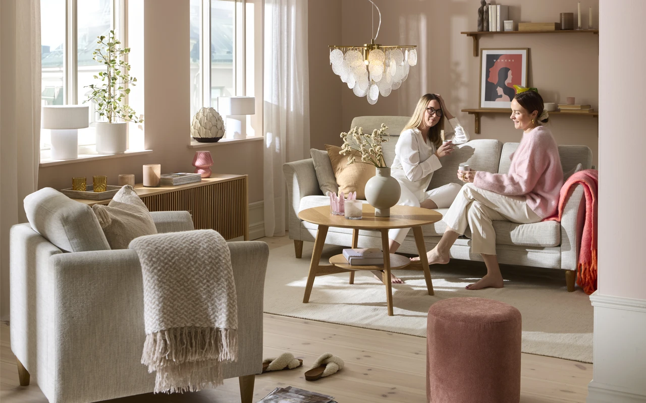 Ester - Soffbord, Ø 85 H 50 cm - inspiration