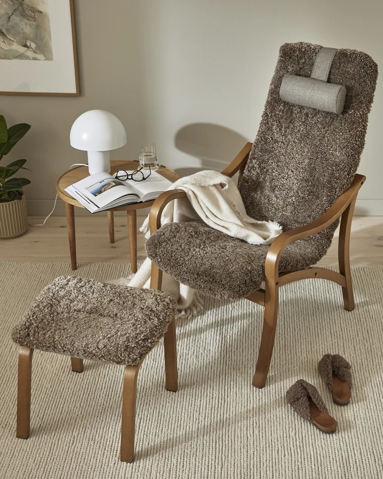 Anne - Fåtölj med fotpall - inspiration