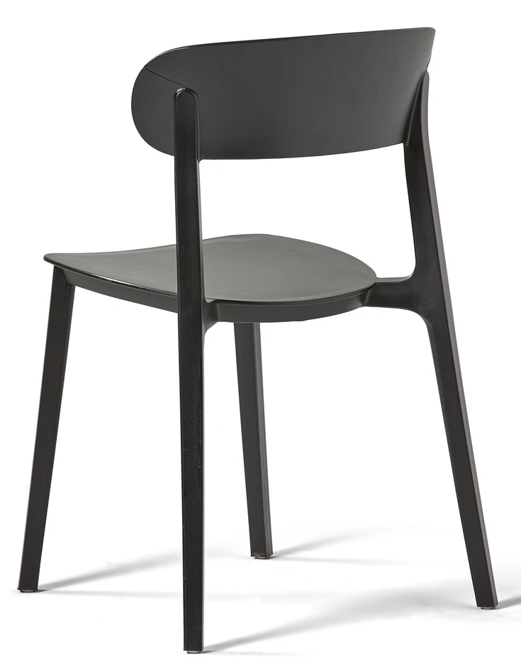 Rico - Utestol stapelbar - Svart