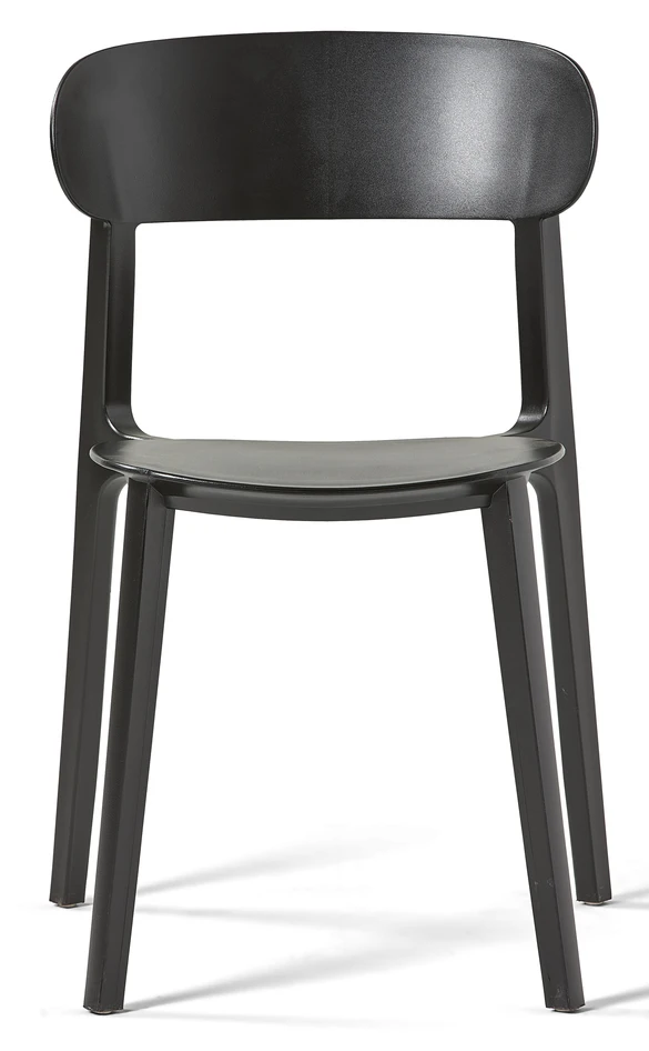 Rico - Utestol stapelbar - Svart