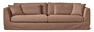 Willow - 4-sits soffa, avtagbar klädsel - Röd