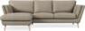 Madison Lux - 2-sits soffa med schäslong vänster - Beige