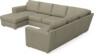 Friday - Hörnsoffa, 3+2-sits med schäslong vänster - Beige