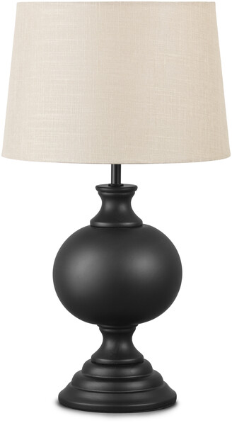 Bombay - Bordslampa, H49 Ø29 cm - Svart