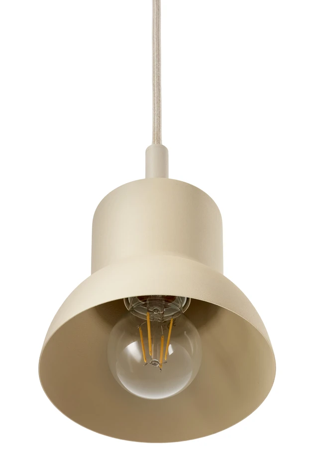 Odda - Taklampa, H19 L80 cm - Beige