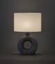 Meja - Bordslampa, H45 B14 cm - Svart