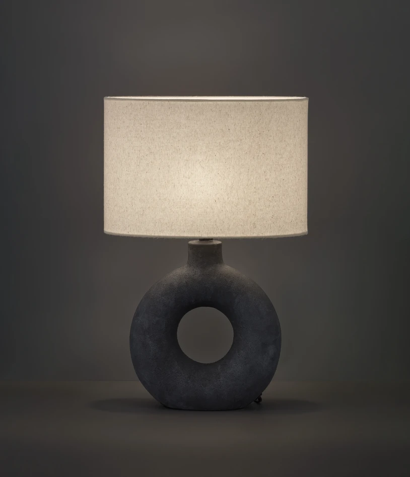 Meja - Bordslampa, H45 B14 cm - Svart