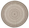 Enerum - Flatvävd matta, inom-/utomhus, Ø 120 cm - Beige