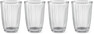 Stripe - Longdrinkglas, H 11,8 Ø8,3, 37 cl, 4-pack - Vit