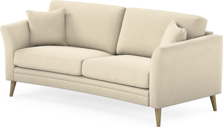 Eden - 2,5-sits soffa svängd - Beige