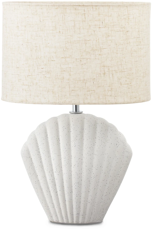 Ariel - Bordslampa, H35,5 B15 cm - Vit