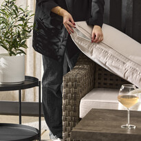 Riviera - Utegrupp med soffa, 2 fåtöljer och bord - inspiration