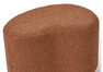 Kidney - Puff, B60 D40 cm - Orange