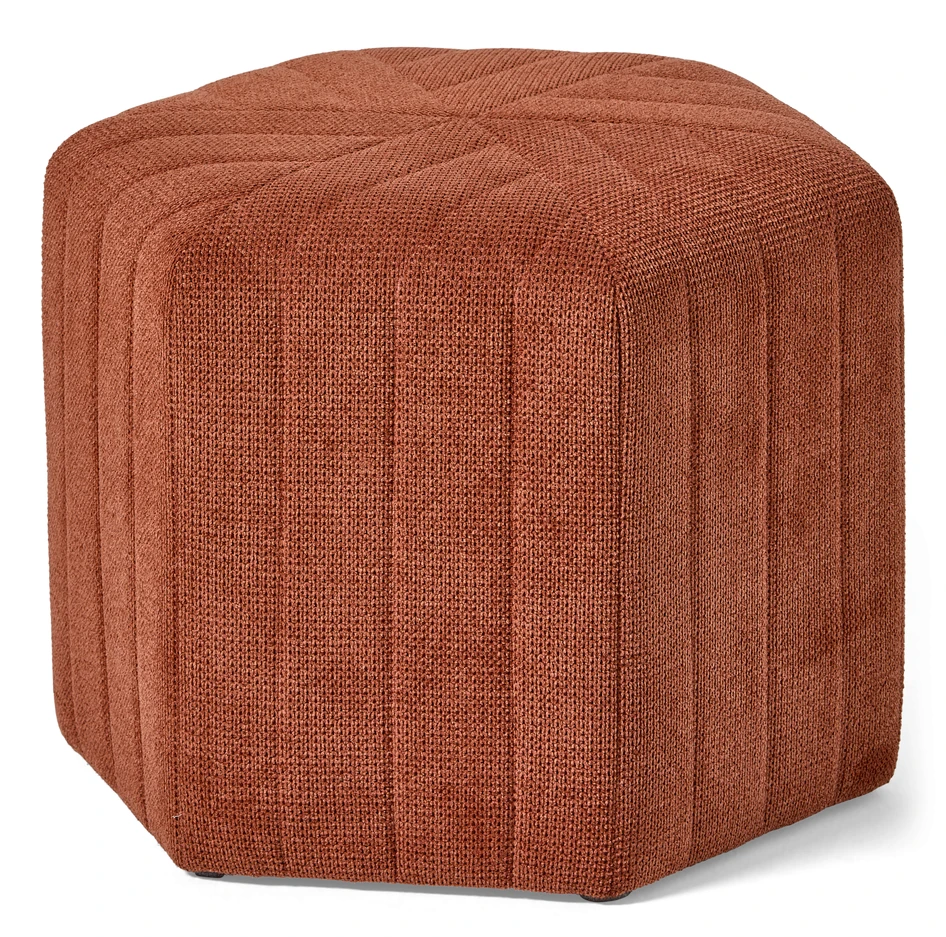 Sola - Sittpall, B42 L47 cm - Orange