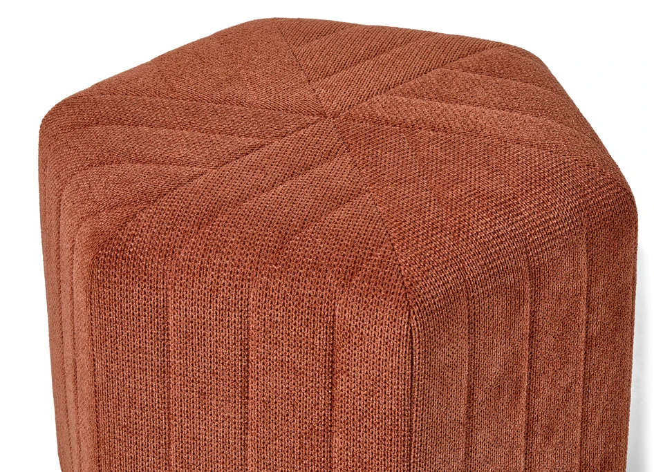 Sola - Sittpall, B42 L47 cm - Orange