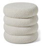 Bosse - Puff, Ø41 cm - Vit