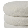 Bosse - Puff, Ø41 cm - Vit