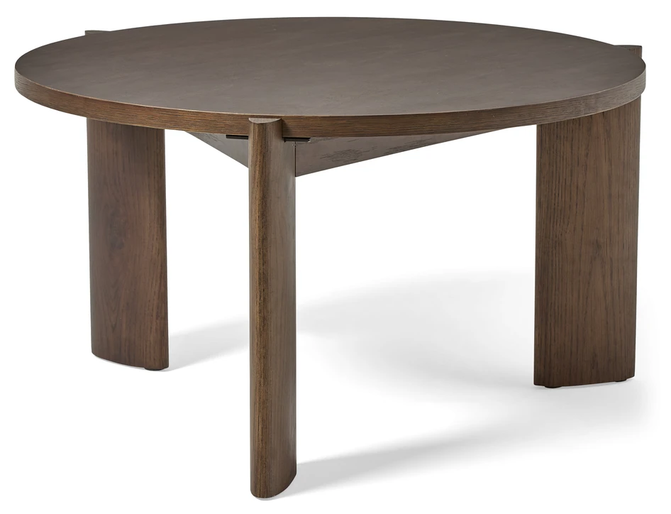 Celia - Soffbord, Ø 80 H 45 cm - Brun