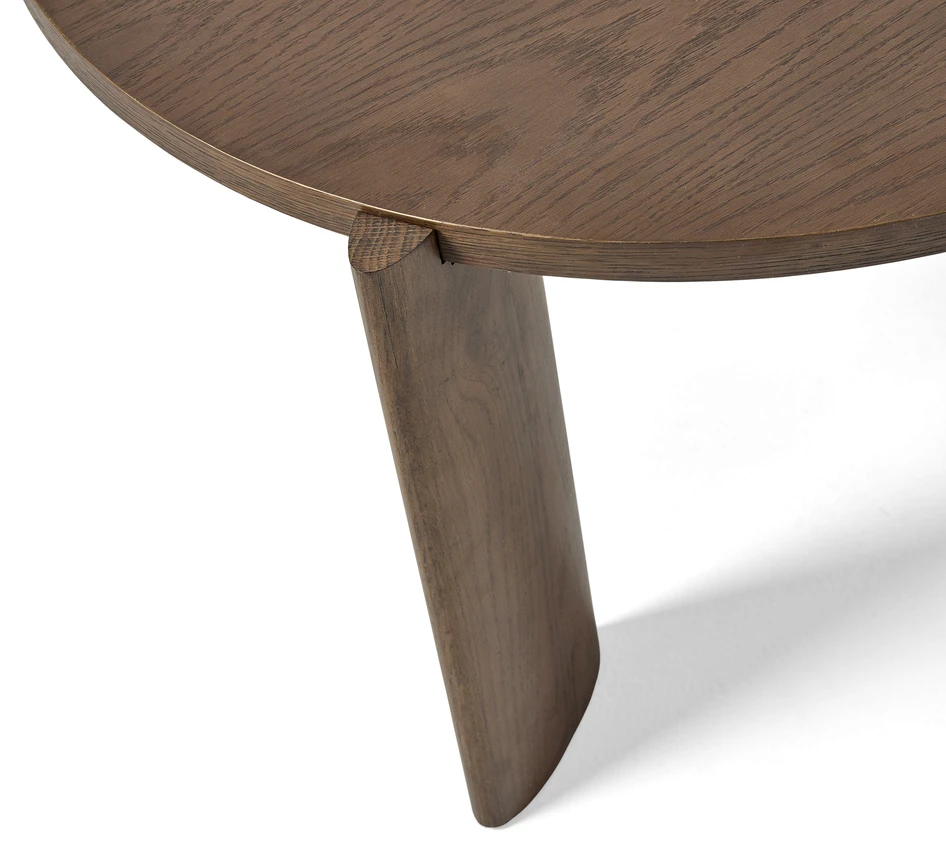 Celia - Soffbord, Ø 80 H 45 cm - Brun