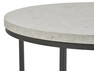 Santos - Soffbord, Ø 80 H 45 cm - Grå